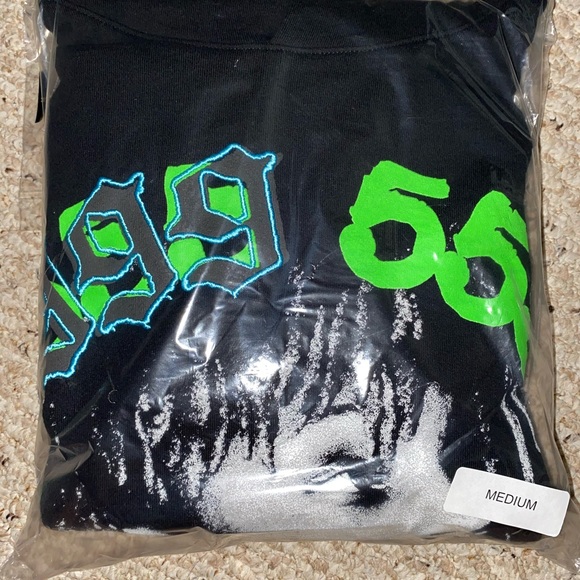JUICE WRLD 999 X SP5DER HOODIE - Picture 2 of 4